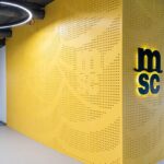 Hi-Macs S026 Banana изготовлено в правила камня