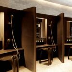 Hi-Macs S100 Coffee Brown изготовлено в правила камня