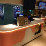 Hi-Macs G113 Iceberg изготовлено в правила камня