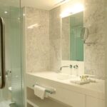 Hi-Macs S028 Alpine White изготовлено в правила камня