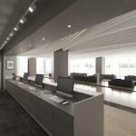 Hi-Macs G555 Steel Concrete изготовлено в правила камня