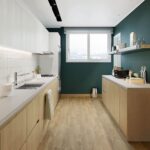 Hi-Macs G556 Snow Concrete изготовлено в правила камня