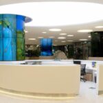 Hi-Macs S034 Diamond White изготовлено в правила камня