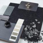 Technistone Starlight Black изготовлено в правила камня