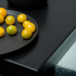 Caesarstone Jet Black 3100 изготовлено в правила камня