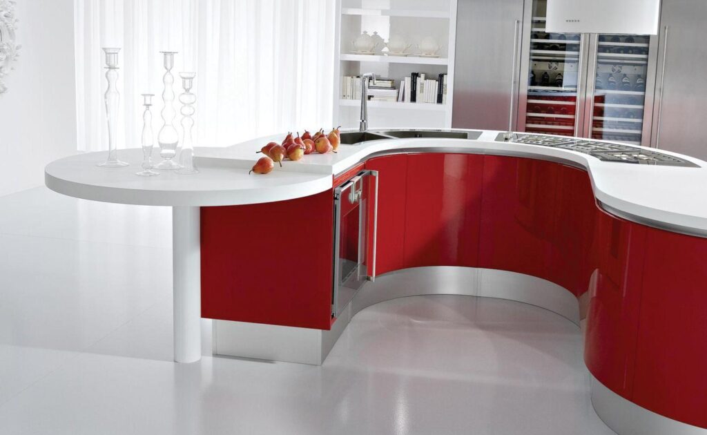 Grandex P-104 Pure White изготовлено в правила камня