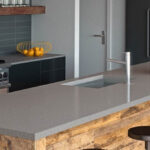 Caesarstone Sleek Concrete 4003 изготовлено в правила камня