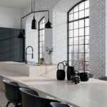 Caesarstone Topus Concrete 4023 изготовлено в правила камня