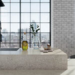 Caesarstone Topus Concrete 4023 изготовлено в правила камня