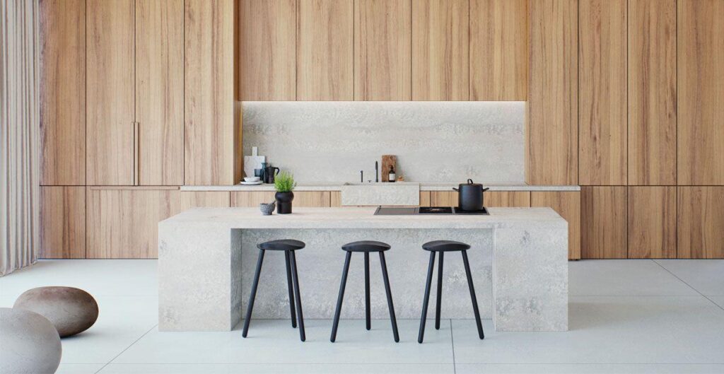 Caesarstone Primordia 4043 изготовлено в правила камня