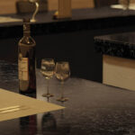 Caesarstone Vanilla Noir 5100 изготовлено в правила камня