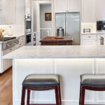 Caesarstone White Attica 5143 изготовлено в правила камня