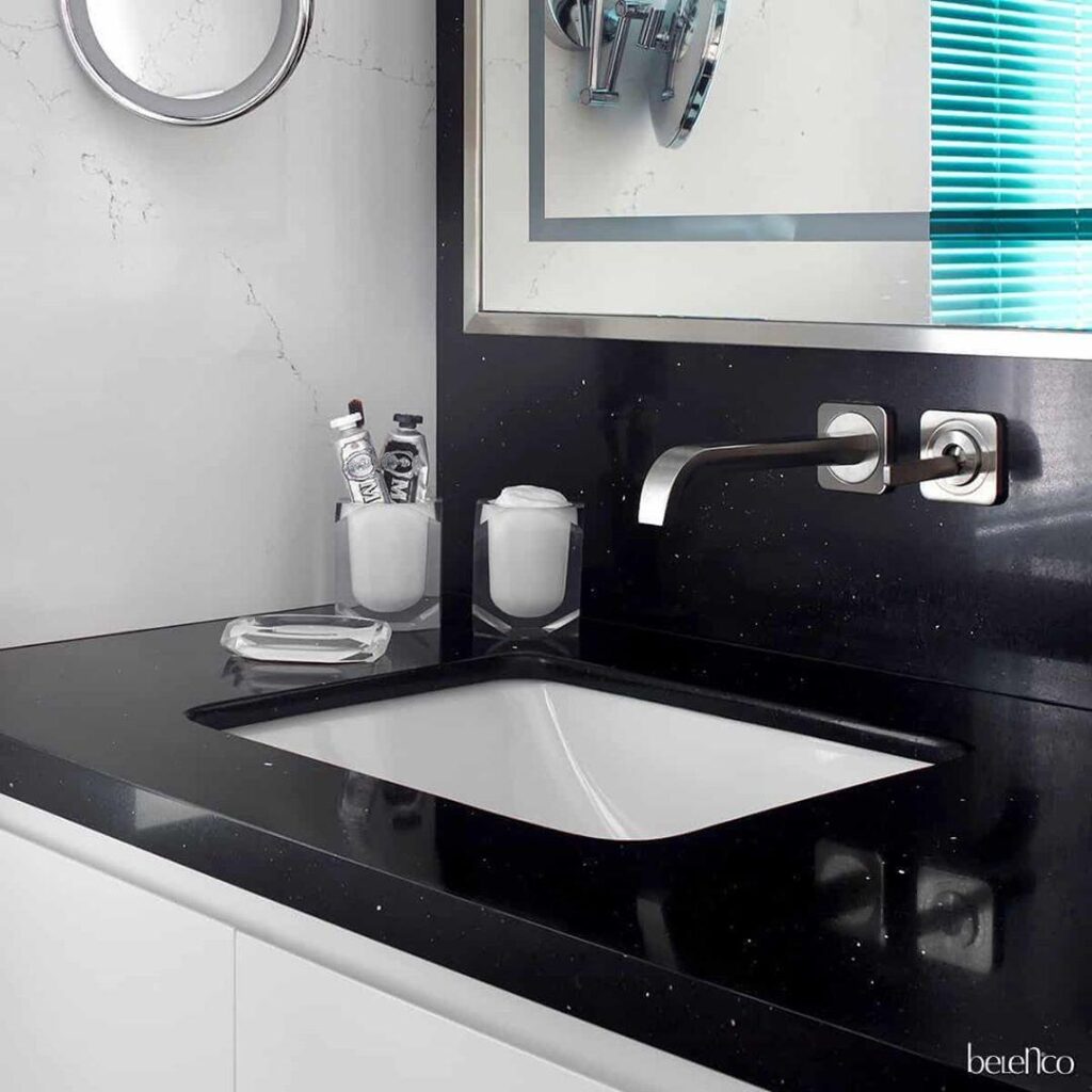 Belenco Gala Black 5751 изготовлено в правила камня