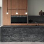 Caesarstone Black Tempal 5810 изготовлено в правила камня