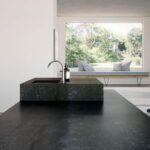 Caesarstone Black Tempal 5810 изготовлено в правила камня