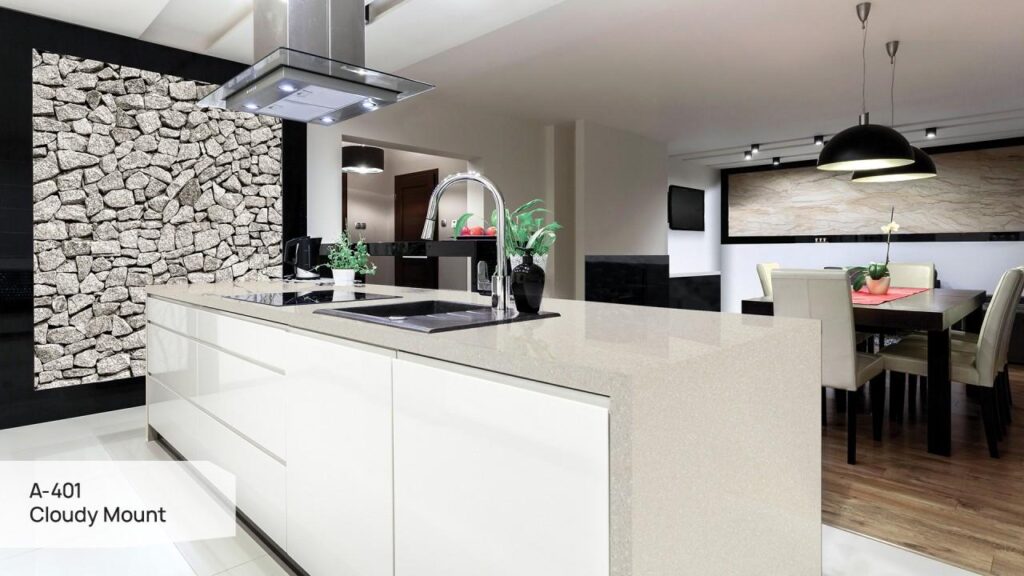 Grandex A-401 Cloudy Mount изготовлено в правила камня