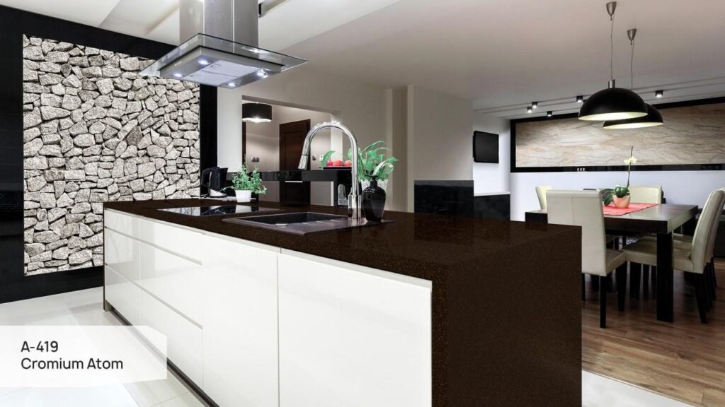 Grandex A-419 Cromium Atom изготовлено в правила камня