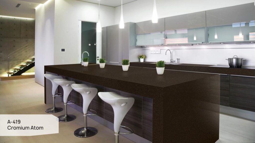 Grandex A-419 Cromium Atom изготовлено в правила камня