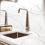 Avant Quartz 7400 Калакатта Дофинe изготовлено в правила камня