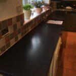 Corian Black Quartz изготовлено в правила камня