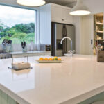 Caesarstone Pure White 1141 изготовлено в правила камня