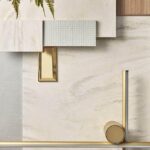 Corian Carrara Crema изготовлено в правила камня