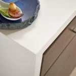 Corian White Jasmine изготовлено в правила камня