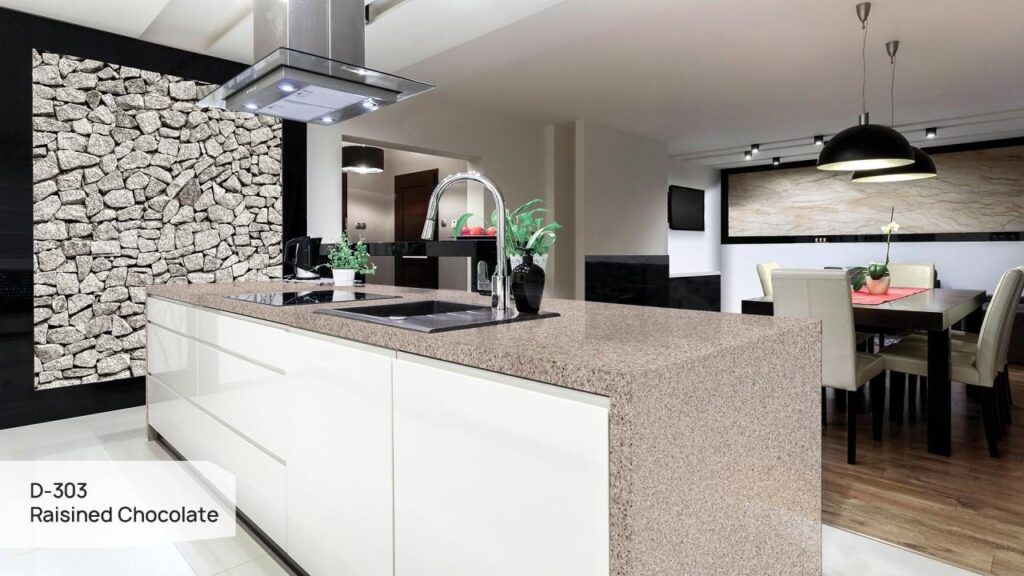 Grandex D-303 Raisined Chocolate изготовлено в правила камня