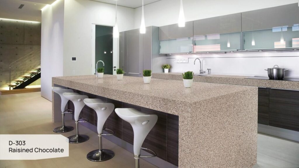 Grandex D-303 Raisined Chocolate изготовлено в правила камня