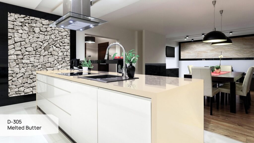 Grandex D-305 Melted Butter изготовлено в правила камня