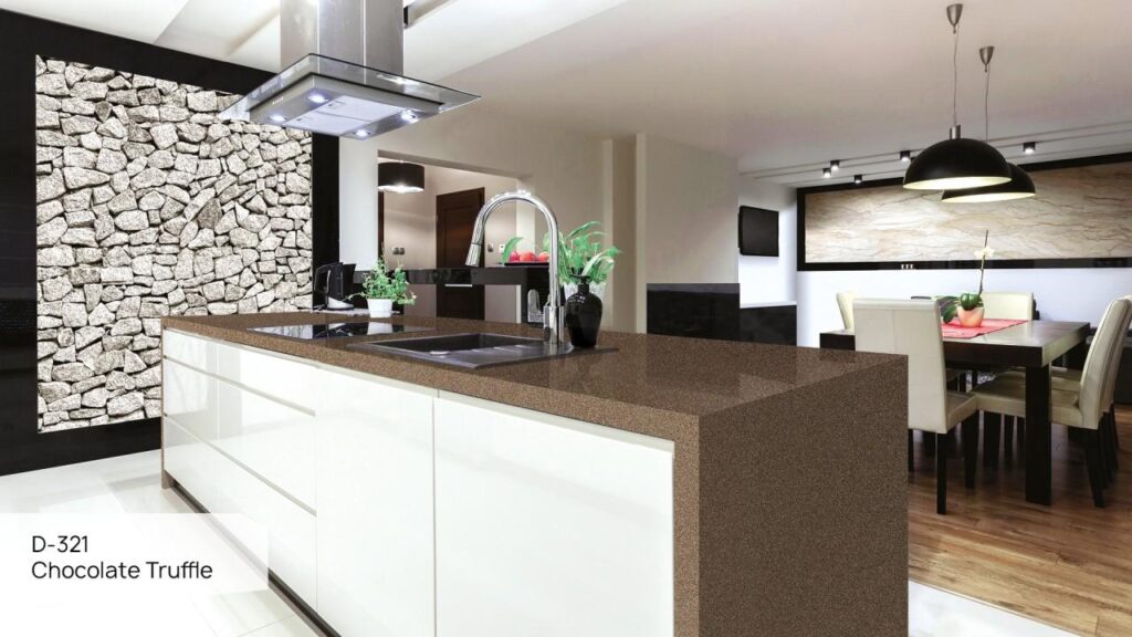 Grandex D-321 Chocolate Truffle изготовлено в правила камня