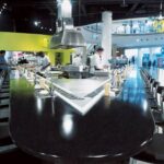 Corian Deep Caviar изготовлено в правила камня