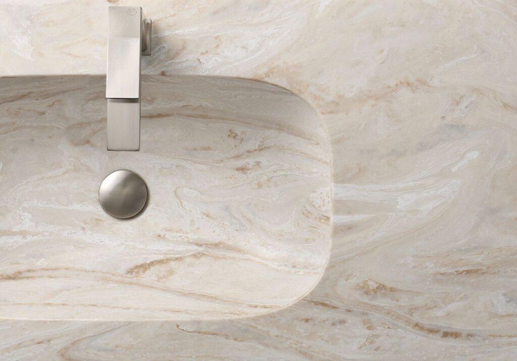 Corian Dune Prima изготовлено в правила камня