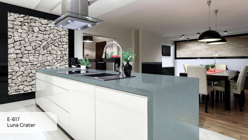 Grandex E-617 Luna Crater изготовлено в правила камня