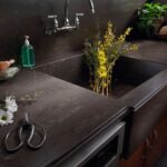 Corian Earth изготовлено в правила камня