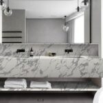 ETNA Quartz Arabescato Vagli EQAM 045 изготовлено в правила камня