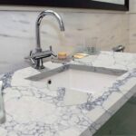 ETNA Quartz Calacatta Viola EQJM 053 изготовлено в правила камня