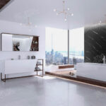 ETNA QUARTZ Negro Marquina EQHM 006 изготовлено в правила камня