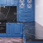 ETNA QUARTZ Negro Marquina EQHM 006 изготовлено в правила камня