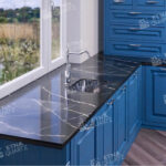 ETNA QUARTZ Negro Marquina EQHM 006 изготовлено в правила камня