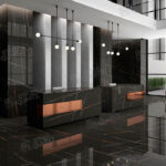 ETNA Quartz Sahara Noir EQHM 029 изготовлено в правила камня