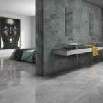 ETNA Quartz Sesame Grey EQHG 004 изготовлено в правила камня