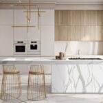 ETNA Quartz Statuario Lumiere EQAM 032 изготовлено в правила камня