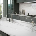 ETNA Quartz Statuario Lumiere EQAM 032 изготовлено в правила камня