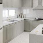 Hi-Macs G501 White Stella изготовлено в правила камня