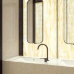 Corian Golden Onyx изготовлено в правила камня