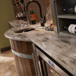 Corian Hazelnut изготовлено в правила камня