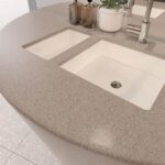 Hi-Macs G042 Venetian Sand изготовлено в правила камня