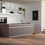 Hi-Macs G074 Mocha Granite изготовлено в правила камня