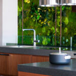 Hi-Macs G103 Gray Onix изготовлено в правила камня